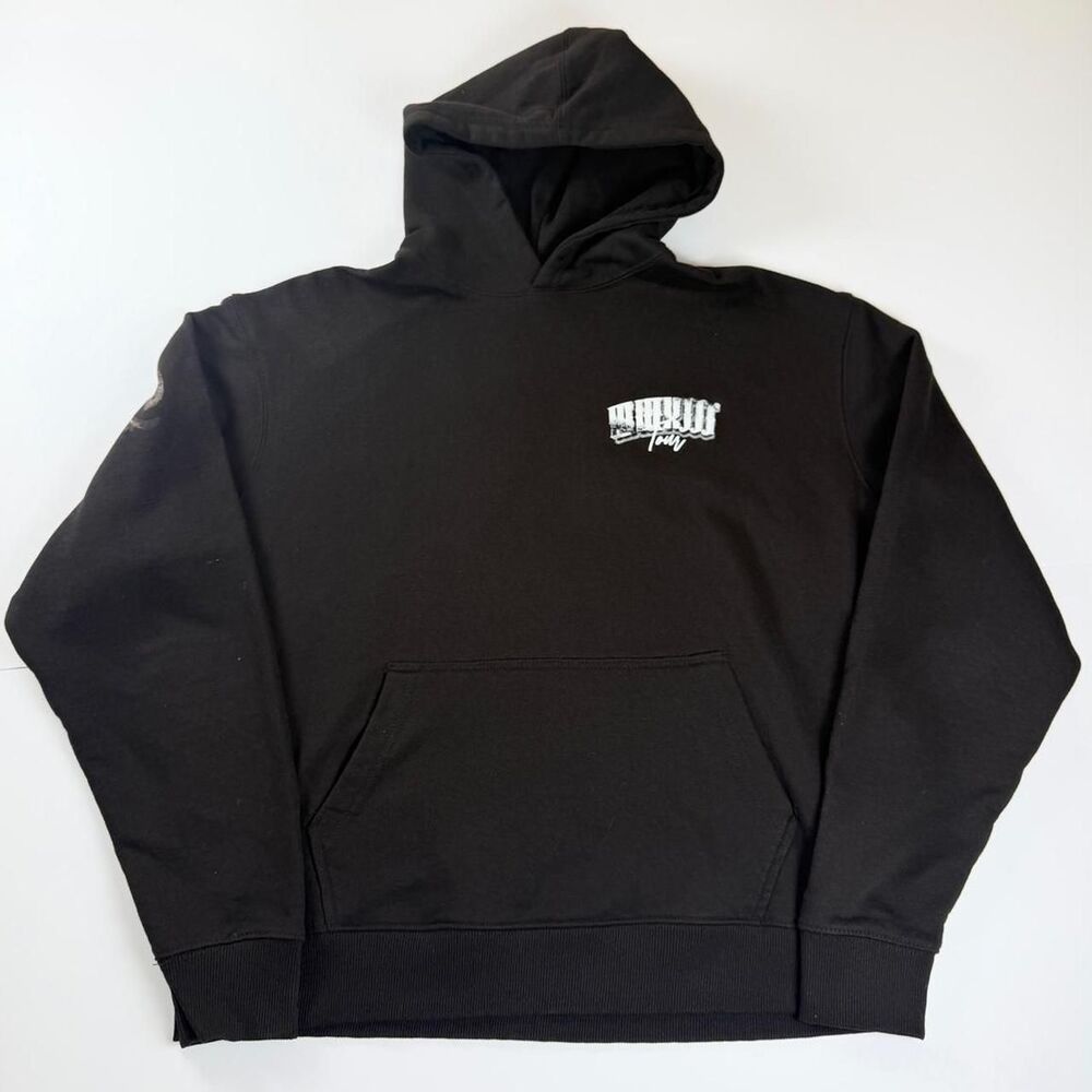 Boohooman Men's Black Hoodie